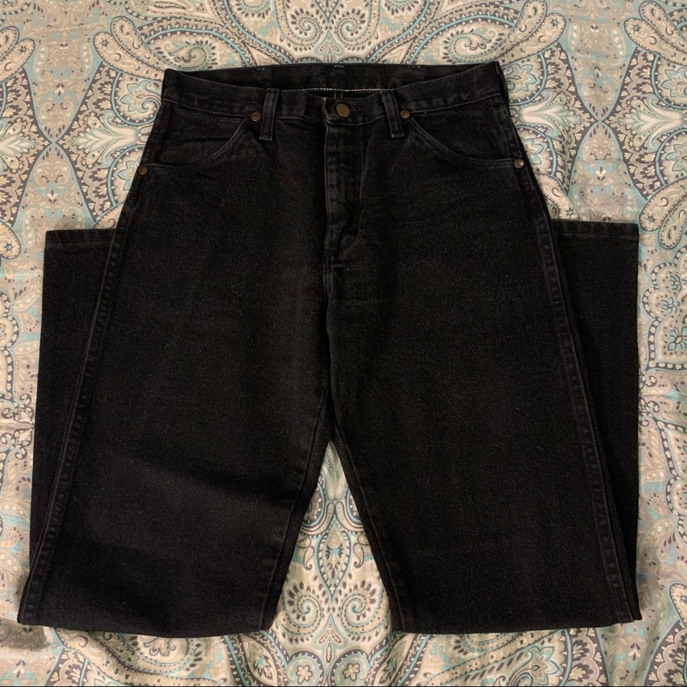 wrangler “cowboy cut” jeans